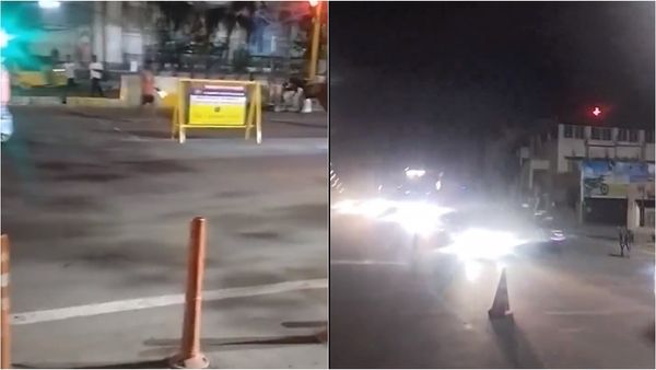 குரோம்பேட்டை பல்லாவரம் ஜிஎஸ்டி சாலையில்.. நடுராத்திரியில் யாருப்பா அது.. ரொம்ப மொரட்டுத்தனமா!