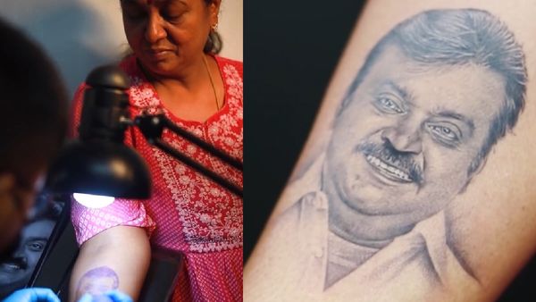 பிரேமலதா விஜயகாந்த் கையை பாருங்க.. புதுசா என்ன அது.. அடடே நெகிழ்ச்சி!