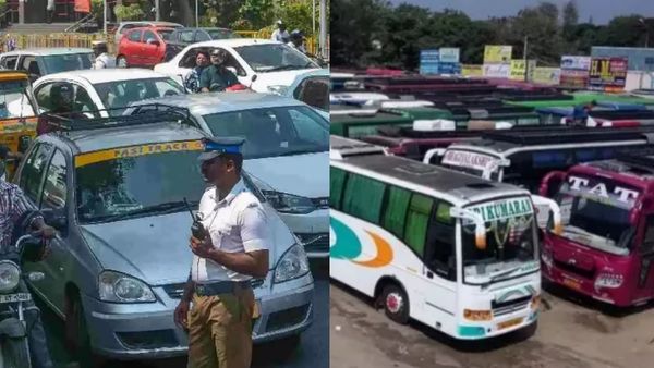 ஆம்னி பேருந்துகளை.. உள்ளே விட்ட முதல் நாளே.. முடங்கிய சென்னை.. மறைமலை நகரில் கடும் டிராபிக்