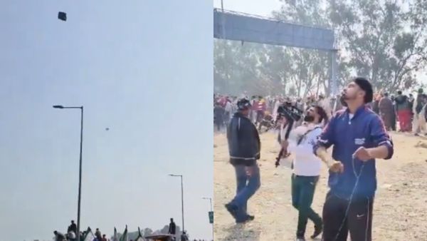 Delhi Chalo 2.0: டிரோன்களை அனுப்பியா உளவு பார்க்கிறீங்க? பட்டத்தை பறக்கவிட்டு பந்தாடிய விவசாயிகள்!