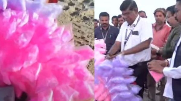 புற்றுநோயை உண்டாக்கும் பஞ்சு மிட்டாய்! மெரினாவில் குவிந்த அதிகாரிகள்!