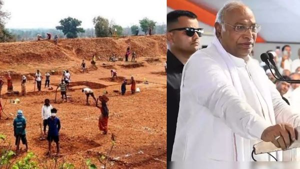 100 நாள் வேலை திட்ட ஊதியம் ரூ.400ஆக உயர்வு.. தேர்தல் வாக்குறுதியாக அறிவித்த காங்கிரஸ்