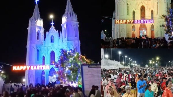 ஈஸ்டர் பண்டிகை கொண்டாட்டம்- வேளாங்கண்ணி உள்ளிட்ட தேவாலயங்களில் நள்ளிரவு பிரார்த்தனை!