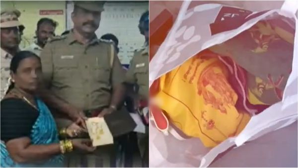 தவறவிட்ட தங்க நகைகள்.. மதிப்பு 10 லட்சம் ரூபாய்.. காவல் நிலையத்தில் காத்திருந்த இன்ப அதிர்ச்சி