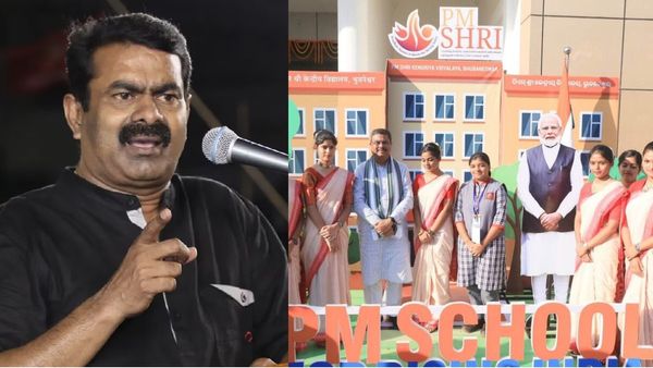 கல்வியை காவிமயமாக்குவதுதான் திராவிட மாடலா.. பிஎம் ஸ்ரீ பள்ளி குறித்து சீமான் கடும் விமர்சனம்