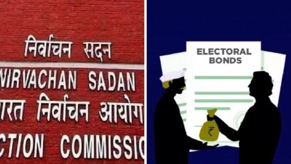 எந்த கட்சிகளுக்கு யாரிடம் இருந்து நிதி? EC வெளியிட்ட முழு டேட்டா.. ஒரே ஆண்டில் 2,555 கோடி பெற்ற பாஜக