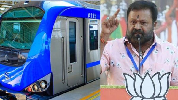 கொச்சி டூ கோவை மெட்ரோ ரயில்.. பாஜக வேட்பாளர் சுரேஷ் கோபி அருமையான ஐடியா.. சாத்தியமா?