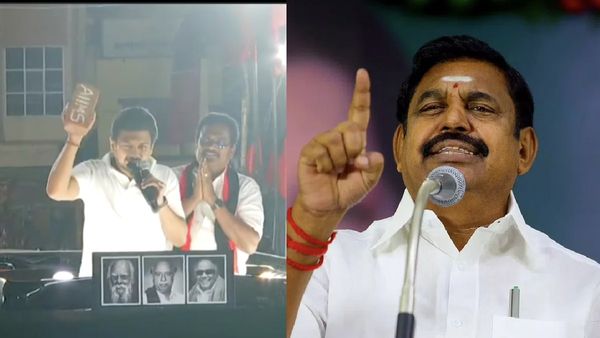 3 வருடமாக செங்கல்லை காட்டுகிறார் உதயநிதி.. நாடாளுமன்றத்தில் காட்ட வேண்டியதுதானே.. எடப்பாடி அட்டாக்