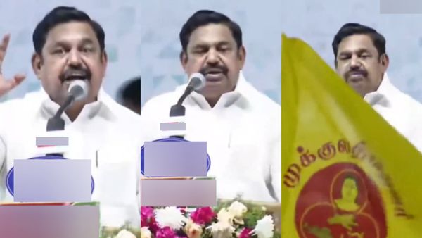 'தம்பி அதை எடுத்துட்டு போப்பா'.. குறுக்கே வந்த அந்த கொடி.. பார்த்ததும் மாறிய எடப்பாடி முகம்.. போச்சே