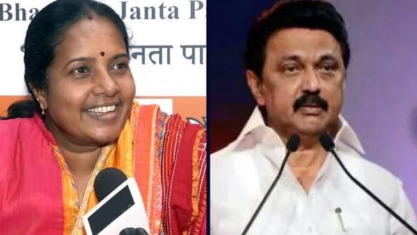 ஸ்டாலினுக்கு பயம் வந்திருச்சு.. கூட்டம், கருத்துக்கணிப்பை பார்த்து உதறல்: முதல்வருக்கு வானதி பதிலடி!