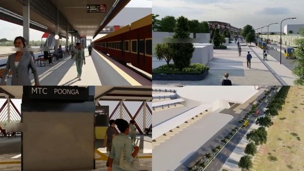 கிளாம்பாக்கம் ரயில்வே ஸ்டேஷன் டூ பஸ் ஸ்டாண்ட்.. ஆகாய நடைமேடை! இப்படித்தான் இருக்க போகுதாம்