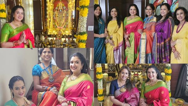 நடிகர் விஜயகுமார் மகள் வீட்டில் திடீர் பங்க்ஷன்.. பக்கத்தில் பிக் பாஸ் பிரபலம்.. விஷயம் இதுதானா?