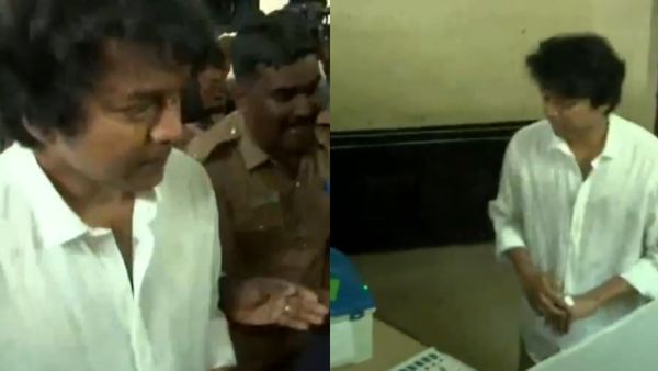 சர்க்கார் பட பாணியில் துபாயிலிருந்து சென்னைக்கு வந்தார் நடிகர் விஜய்! நீலாங்கரையில் வாக்களித்தார்!