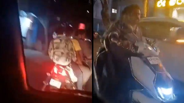 இரவில் காருக்குள் கதறிய பெண்கள்.. ஸ்கூட்டர் ரோமியோக்களால் நடுங்கிய பெங்களூர்.. பரவும் வீடியோ