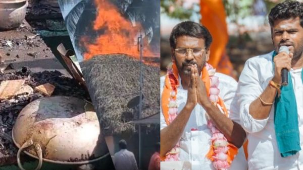 பாஜகவினர் வைத்த வெடியால் வீடுகள் எரிந்து நாசமான விவகாரம்.. நாகை வேட்பாளர் மீது பாய்ந்தது வழக்கு!