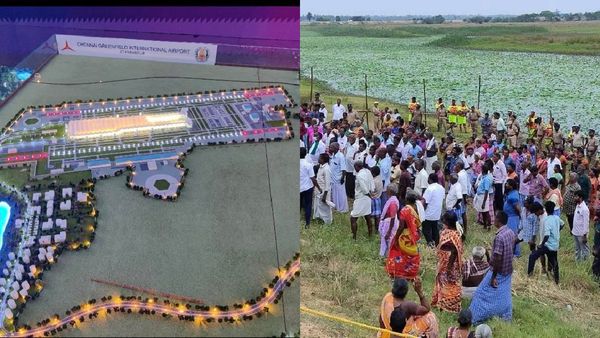 பரந்தூர் ஏர்போட்டிற்கு எதிர்ப்பு! தபால் வாக்கு பெற வந்த அதிகாரிகளை திருப்பியனுப்பிய ஏகனாபுரம் மக்கள்