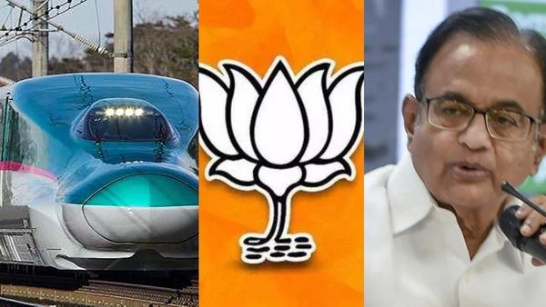 கவாச் சிஸ்டம் பொருத்த வழியில்ல.. இதுல புல்லட் ரயில் விடுறாங்களாம்.. பாஜகவை பங்கமாக கலாய்த்த ப.சிதம்பரம்