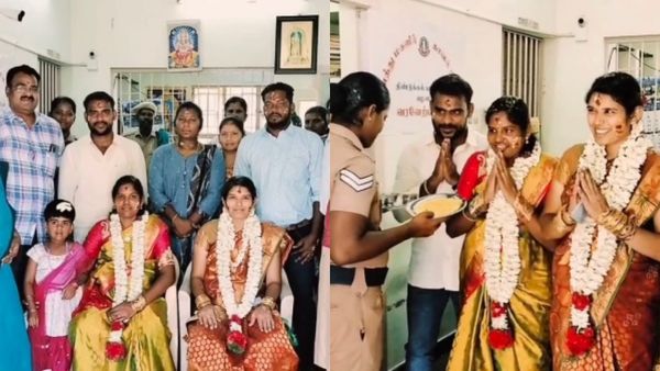 சூப்பர்..அட்சதையை அள்ளி போட்ட காக்கிகள்! கௌசல்யா முகமெல்லாம் புன்னகை.. மேரிக்கும் சந்தோஷம் தான்!