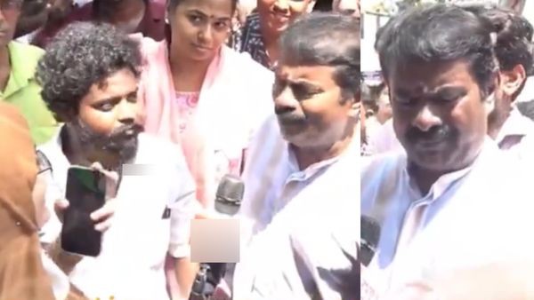 ‛‛சார் ஹிந்தி ப்ளீஸ்’’.. முகம்மாறி சீமான் கூறிய வார்த்தை.. விடாத பெண் நிருபரால் கடைசியில் ட்விஸ்ட்!