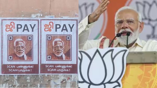 பேசும் போஸ்டர்.. டெல்லி வரை திரும்பி பார்க்குது! மோடி வந்து போன அடுத்த நாளே.. அணுகுண்டு வைத்த திமுக!