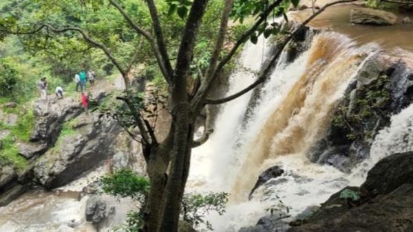 அழகுக்குள் ஆபத்து! புல்லரிக்க வைக்கும் புல்லாவெளி ஃபால்ஸ்! கோடைக்கு இதமாய் குளிக்க முடியாது!