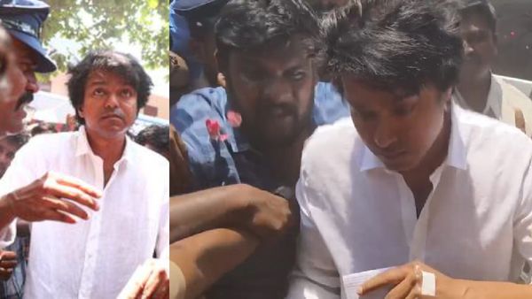 நடிகர் விஜய்க்கு புதிய சிக்கல்..ஓட்டுப்போட வந்தது குத்தமா? போலீசுக்கு பறந்த பரபர புகார்..அடப்பாவமே