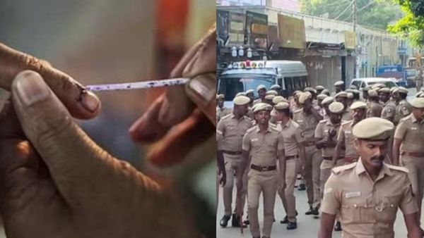 நாளை வாக்குப்பதிவு.. தமிழகம் முழுவதும் பாதுகாப்பு பணியில் 1.90 லட்சம் போலீசார்.. ஏற்பாடுகள் தீவிரம்