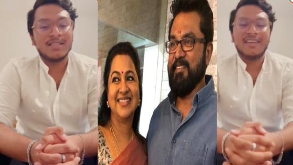 நான் தான் நடிகர் சரத்குமார் மகன் “ராகுல்”.. ராதிகா பற்றி திடீரென வீடியோ வெளியிட்ட மகன்