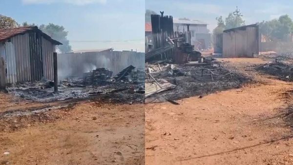 கோயம்புத்தூர் அருகே பயங்கர தீ.. மளமளவென பரவியதில் 50க்கும் மேற்பட்ட வீடுகள் எரிந்து நாசம்!