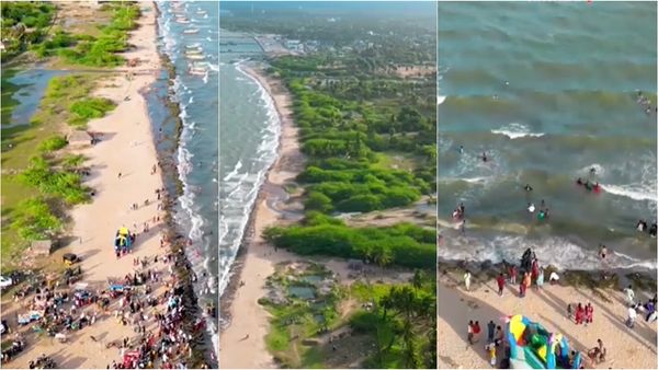 திருச்சி பக்கத்தில் பீச்.. குறைந்த கட்டணத்தில் கடலிலேயே படகு சவாரி.. தஞ்சை டெல்டாவுக்கே பிடித்த இடம் 