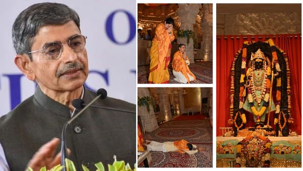 அயோத்தி ராமர் கோவிலில் நெடுஞ்சாண் கிடையாக விழுந்து வழிபட்ட தமிழ்நாடு ஆளுநர் ஆர்.என்.ரவி!