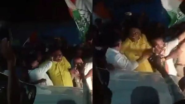 ‛கோபமான டிகே சிவக்குமார்’.. காங்கிரஸ் தொண்டரின் கன்னத்தில் ஓங்கி அடித்ததால் பரபரப்பு! ஷாக் வீடியோ