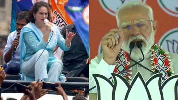 பிரியங்கா 329 மணிநேரம் சேலஞ்ச்? 10 இல் பாஜகவுக்கு கண்டம்! வியூகத்தை மாற்றிய மோடி!