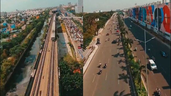 அடையாறு ஸ்டேசனின் அழகான ட்ரோன் வீடியோவை வெளியிட்ட தெற்கு ரயில்வே.. ஒரே பதிலில் ஆஃப் செய்த நெட்டிசன்