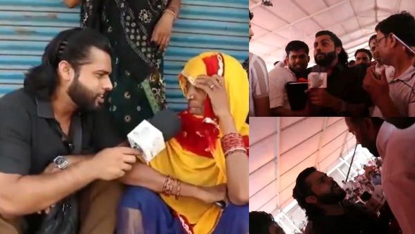 ‛பெண்களுக்கு ரூ.100’.. அமித்ஷாவுக்காக கூட்டம் சேர்த்த பாஜகவினர்! கேள்வி கேட்ட நிருபர் மீது ‛அட்டாக்’