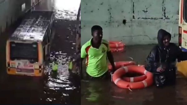 ‛‛வெள்ளத்தில் சிக்கிய அரசு பஸ்’’.. பயணிகளை நெருங்கிய ஆபத்து.. வள்ளியூரில் தீயணைப்பு வீரர்கள் சம்பவம்