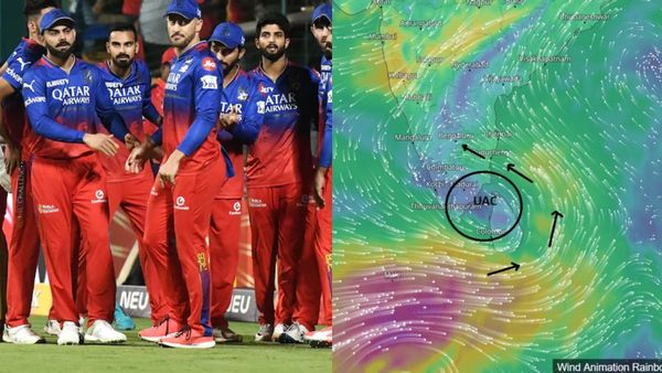 குட்டிப் புலி வெடிய போடு.. மழைக்கு 90% சான்ஸ்! ஆர்சிபியன்ஸ்க்கு ஷாக் கொடுத்த தமிழ்நாடு வெதர்மேன்..!