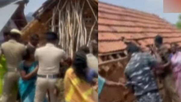 வனப்பகுதியில் இருந்து பூர்வகுடிமக்களை வலுக்கட்டாயமாக வெளியேற்றும் வனத்துறை.. பென்னாகரம் அருகே ஷாக்