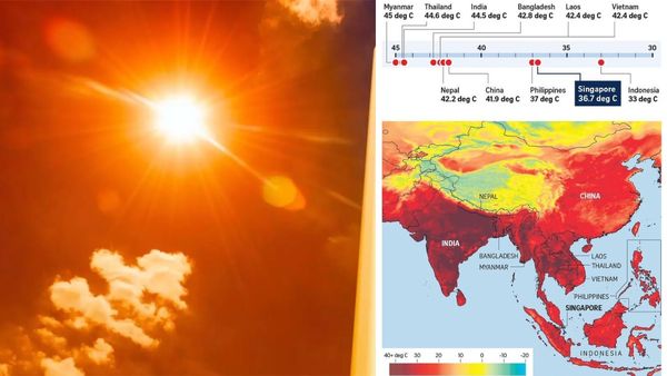 அனல் பறக்குது ஆசியாவில்.. இந்தியாவில் உச்சத்தில் வெப்பம்! ஆனா 