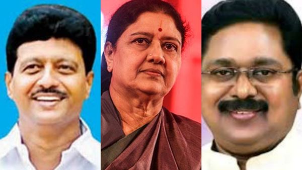 திவாகரன் வெச்ச புள்ளி.. கோலம் போடும் சசிகலா.. அசராத தினகரன்! விரிவடையும் மன்னார்குடி குடும்ப விரிசல்