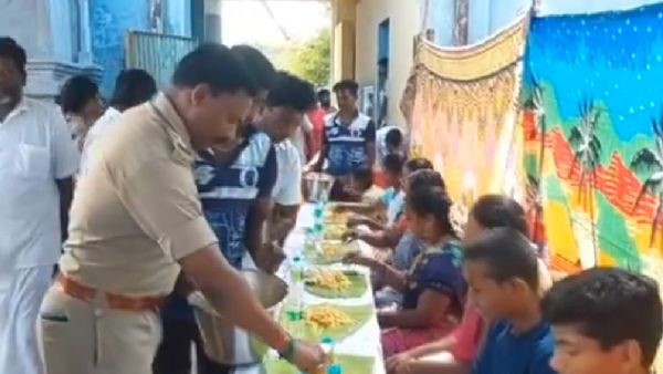 புதுச்சேரியை கலக்கிய 'பிரியாணி'.. யாரு அந்த ஆபிசர்.. சொந்த ஊரையே நெகிழ வச்சிட்டாரே