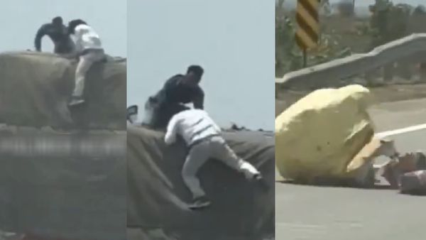 ஓடும் லாரியில் தாவிய கொள்ளையர்கள்.. மங்காத்தா படத்தை மிஞ்சும் திருட்டு சம்பவம்.. ஹைவேயில் ஷாக்