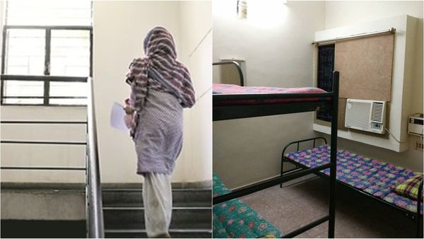 திருச்சி லேடீஸ் ஹாஸ்டலில் காதலியுடன் இளைஞர் உல்லாசம்.. தாழ்ப்பாள் போடாததால் சட்டென வந்த பெண்