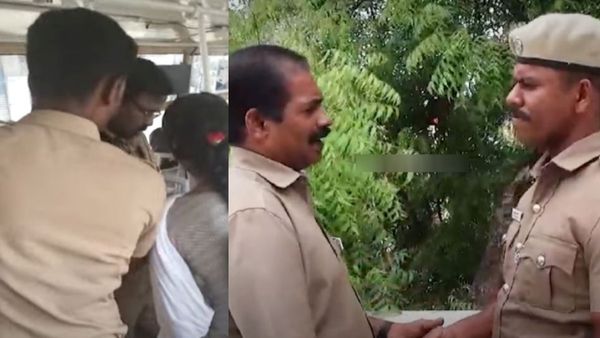 அரசு பேருந்து ஓட்டுநர்களை விரட்டி விரட்டி அபராதம் போட்டீங்களே, விதிமீறலில் ஈடுபடுவது போலீஸ் என்றால்?