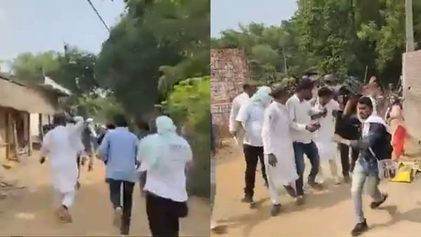 ஆத்தி.. எங்க இருந்து வருதுனு தெரியலயே..சீறி வந்த கற்கள்! தெறித்து ஓடிய பாஜக வேட்பாளர்! என்னாச்சு?