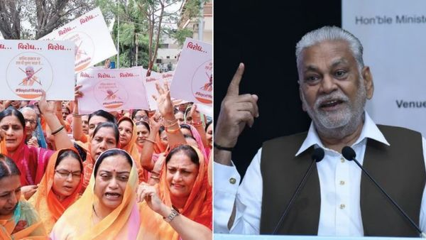 ரூபாலா பற்ற வைத்த குஜராத் 'தீ' ? வீதியில் திரண்ட 30,000 ராஜ்புத் பெண்கள்! 4 தொகுதிகளில் பாஜக காலி!