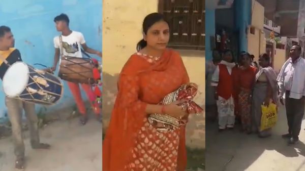 சூப்பர்.. விவாகரத்து பெற்ற மகளை.. மேள தாளத்துடன் வரவேற்ற அப்பா.. ஊரெல்லாம் இதே பேச்சா இருக்காமே