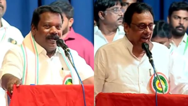 எத்தனை நாள் அடுத்தவங்கள நம்பி இருப்பது? ஃபீலிங்காய் பேசிய செல்வப்பெருந்தகை! நோஸ் கட் செய்த ஈவிகேஎஸ்.!