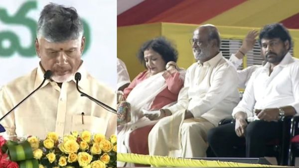 ஆந்திரா:சந்திரபாபு பதவியேற்பு விழா- மேடை முன்வரிசையில் ரஜினிக்கு இடம்.. நடிகை ரோஜா பேச்சே காரணம்! 