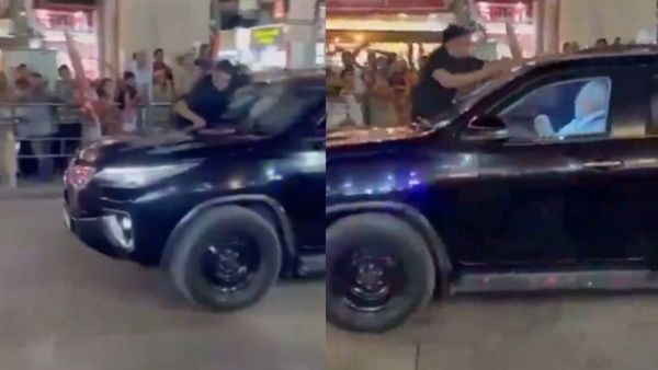 பிரதமர் மோடியின் கார் மீது செருப்பு வீச்சு.. வாரணாசி பேரணியில் பரபரப்பு.. பின்னணியில் யார்?